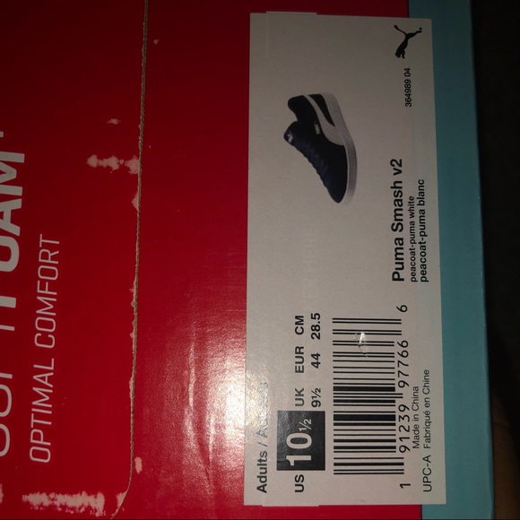 Mens Navy Blue Pumas - Picture 5 of 5